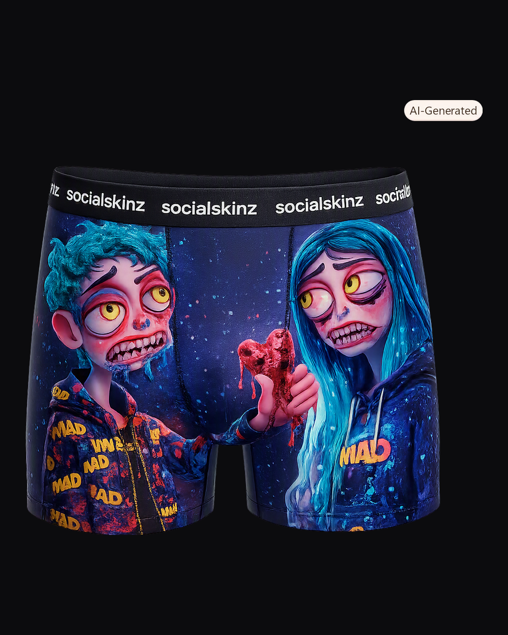 SocialSkinz Lovers Boxer Brief